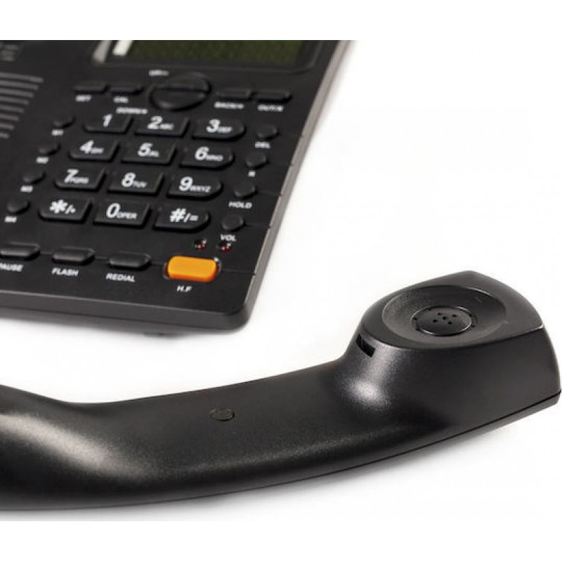 Osio OSW-4710B Μαύρο Ενσύρματο τηλέφωνο με οθόνη (110087-0013) Osio OSW-4710B Μαύρο Ενσύρματο τηλέφωνο με οθόνη (110087-0013)