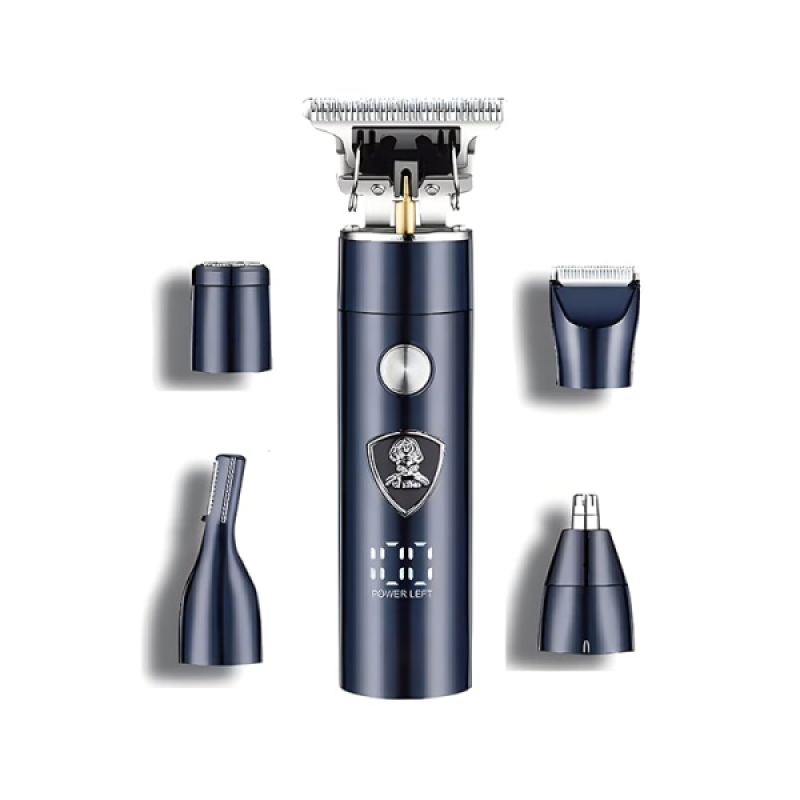 Kemei KM-257  Κουρευτική μηχανή, 5in1,  Barber (302570)