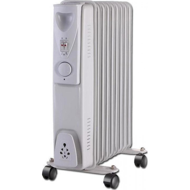 EUROLAMP 147-29460 Καλοριφέρ Λαδιού, 9 Φέτες, 2000W