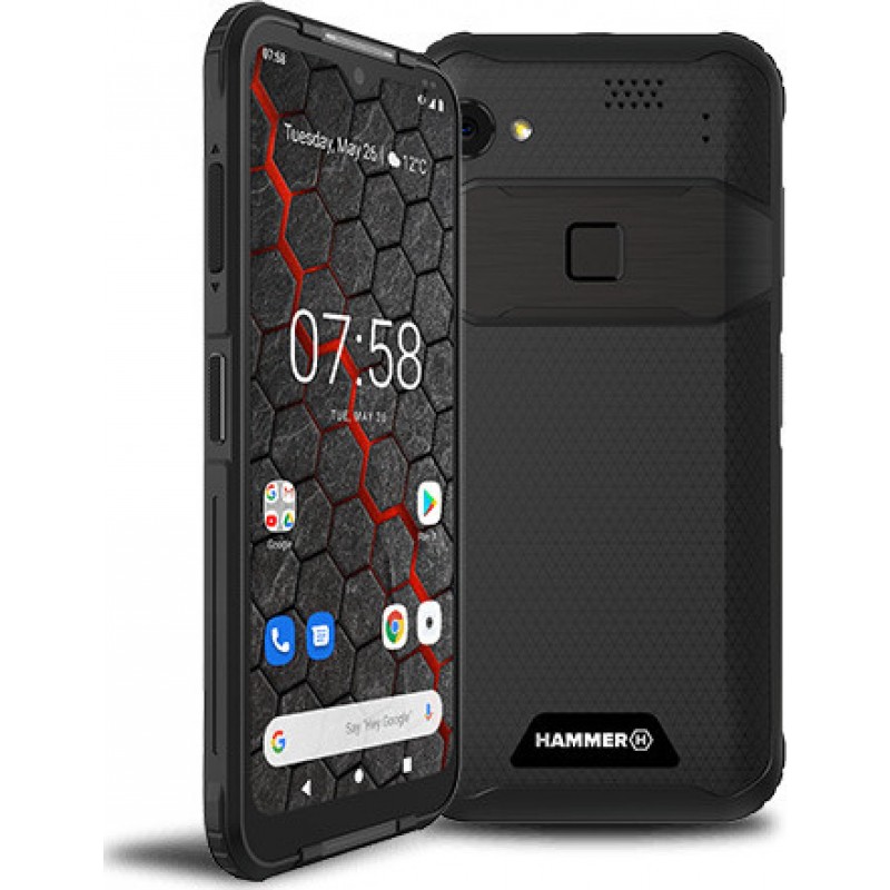 Hammer Blade 3 Κινητό Smartphone (Dual SIM) 64GB/4GB RAM, NFC, IP69 Μαύρο