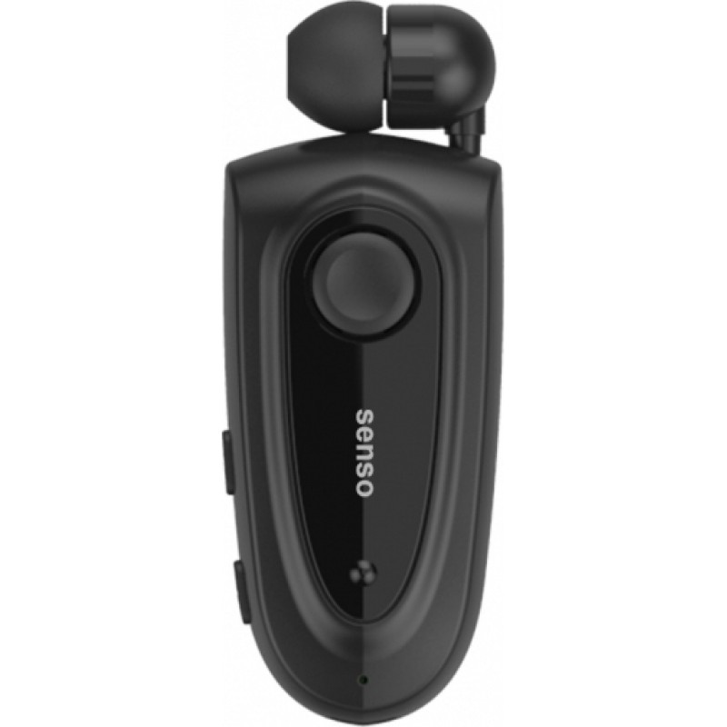 Senso Bluetooth BH23 Clip on - Retractable - Vibration Black