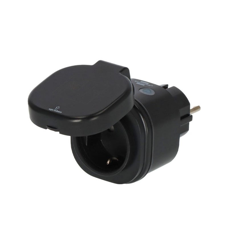 BRENNENSTUHL 1294860100 Πρίζα Smart WiFi με καπάκι IP44 3680W (150187)