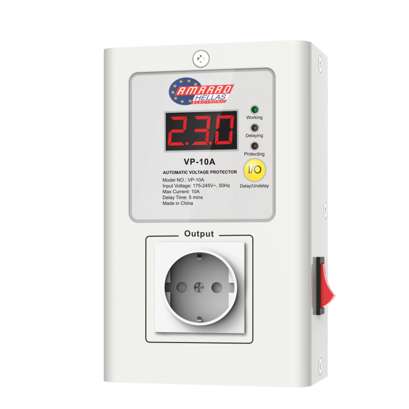 AMARAD  VP-10A Προστατευτικό Ασφαλείας-Επιτηρητής Τάσης 2000VA (9.5.1)