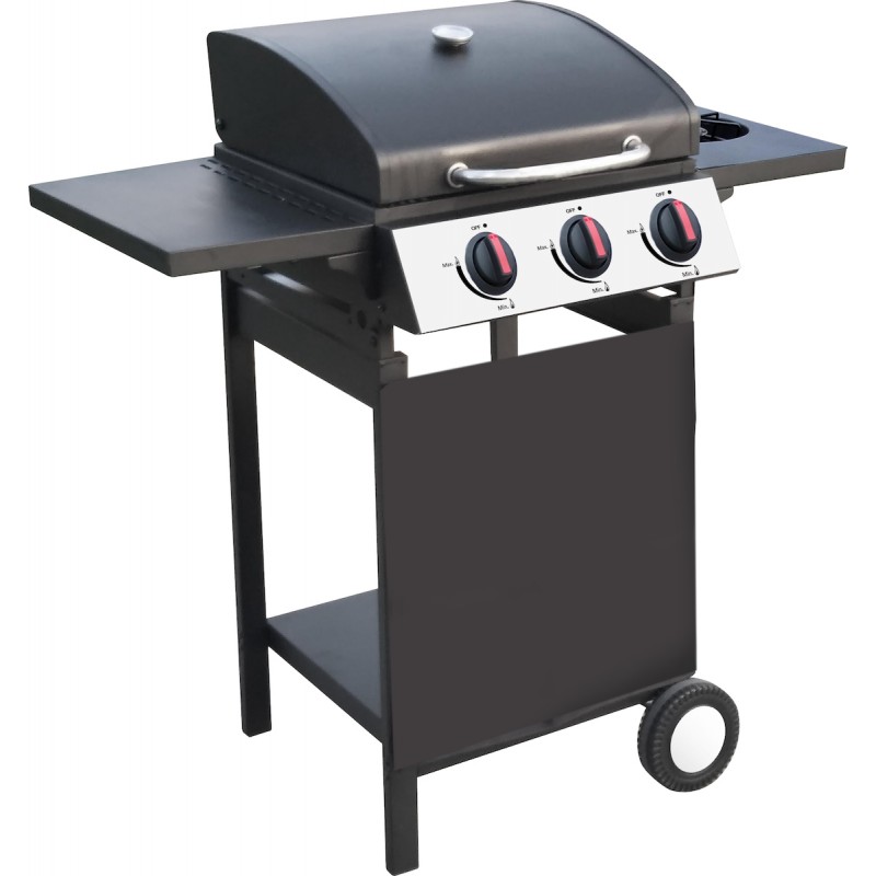 Bormann BBQ 3000 Ψησταριά Υγραερίου με 3 Καυστήρες (015406)