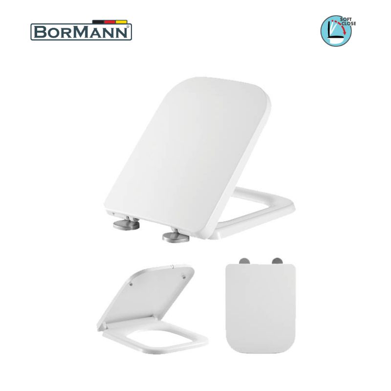 BORMANN BTW1000 Κάλυμμα Λεκάνης Hydra 450x355mm Soft Close, Duroplast, 2.59KG (025740)