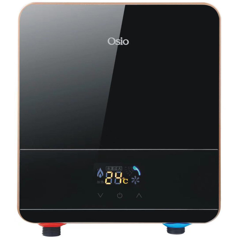 Osio OΒHF-2570B Ηλεκτρικός Ταχυθερμαντήρας Μπάνιου με οθόνη και ασημί τηλέφωνο 5500W