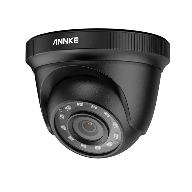 Annke C51BL Έγχρωμη Κάμερα Παρακολούθησης 1080p Αδιάβροχη ΙΡ66 με Φακό 3.6mm Μαύρο