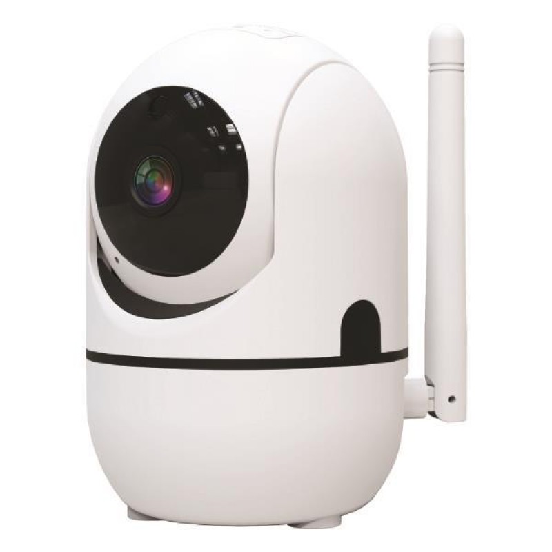 Eurolamp 147-77945 Έξυπνη Κάμερα Ασφαλείας με Wifi και Κίνηση 360° IP20 Λευκό 