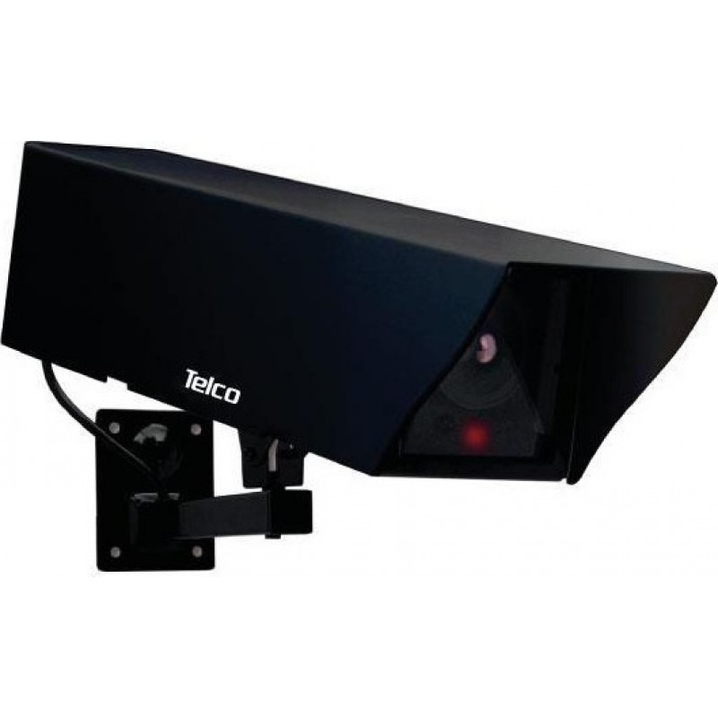 TELCO RL016 Dummy Camera με Flash Light Led Ψεύτικη Κάμερα Μαύρη (L19.095)