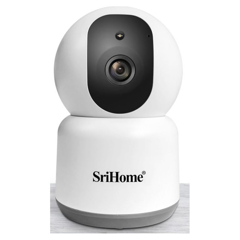 SriHome SH 038 Κάμερα IP 5G Wi-Fi με Πανοραμική Εικόνα 360° και Night Vision 2560x1440P