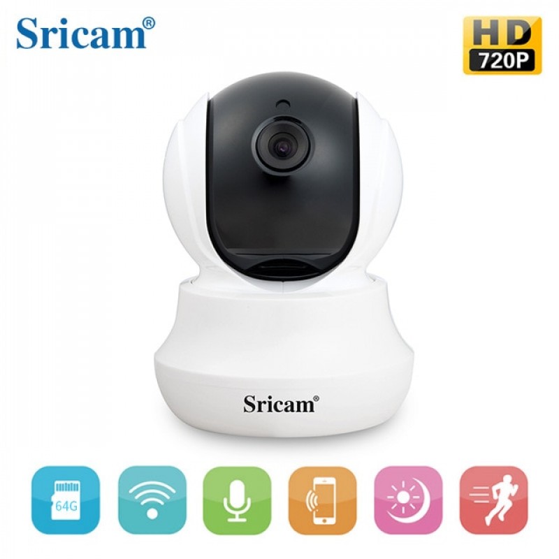 SRICAM SP020 Camera Wireless 720P H.264 Wifi IP - Κάμερα με Νυχτερινή Όραση