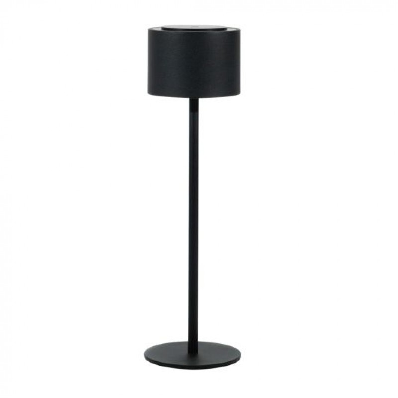 DICTRO LUX Φωτιστικό Επιτραπέζιο LED Επαναφορτιζόμενο 874200 Μαύρο (020083)