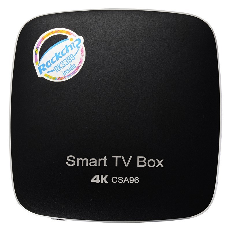 CSA96 RK3399 4G+32G Android TV Box - ΜΑΥΡΟ