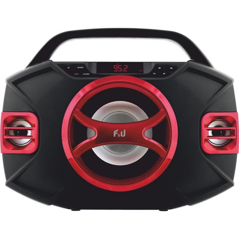F&U BTP 2166 Φορητό Media Player με Bluetooth, Ψηφιακό  Ραδιόφωνο, Karaoke, USB