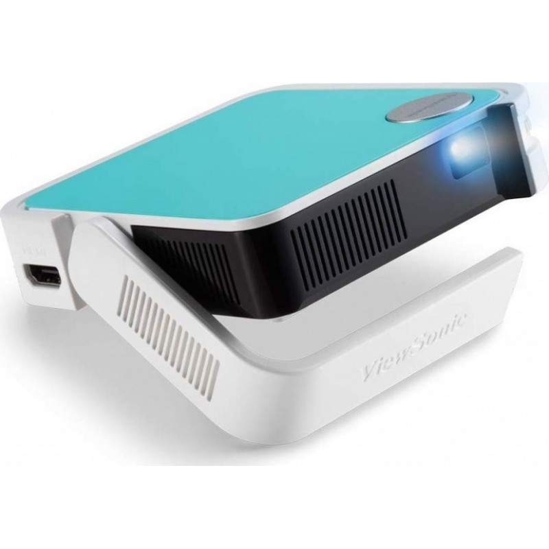 Viewsonic M1 Mini Φορητός Projector με Τηλεχειριστήριο USB 2.0, HDMI, Micro USB VGA to Full HD 120 Lumens 