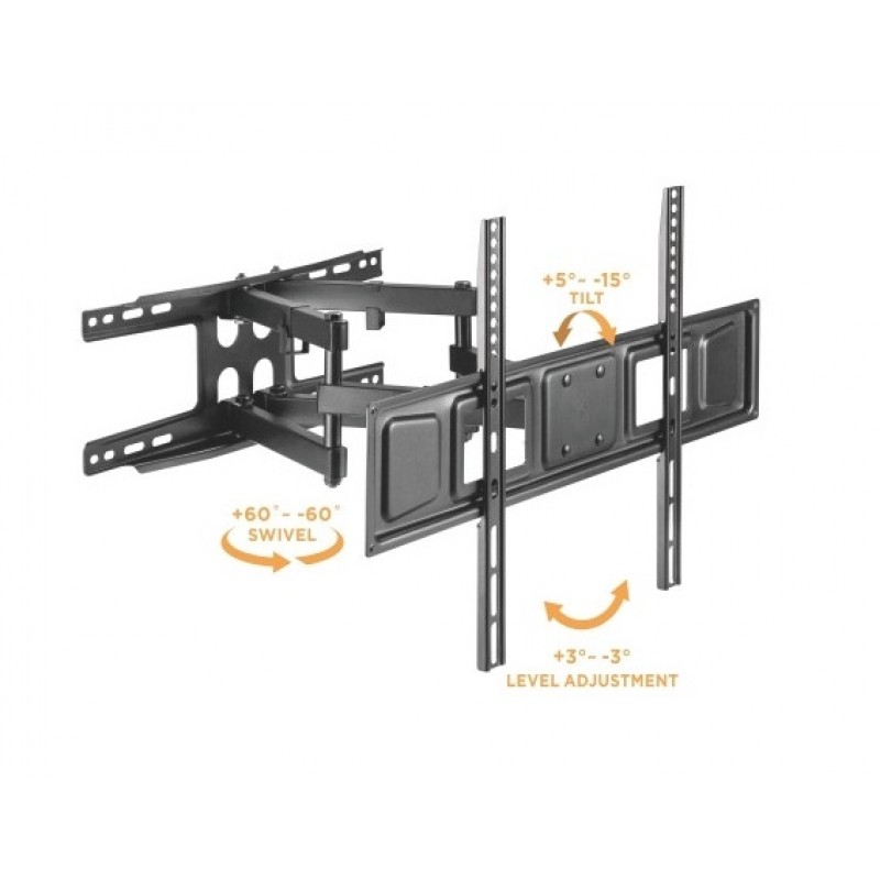 Brateck LPA63-466C Βάση τοίχου τηλεόραση 32'' - 70'' διπλού βραχίονα (1107.0066)
