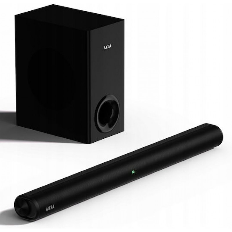 Akai ASB-8WSW – 2.1 Soundbar με Ασύρματο Subwoofer 150W, Bluetooth 5.3, HDMI ARC, AUX, USB & LED Οθόνη (110582-193) Akai ASB-8WSW – 2.1 Soundbar με Ασύρματο Subwoofer 150W, Bluetooth 5.3, HDMI ARC, AUX, USB & LED Οθόνη (110582-193)