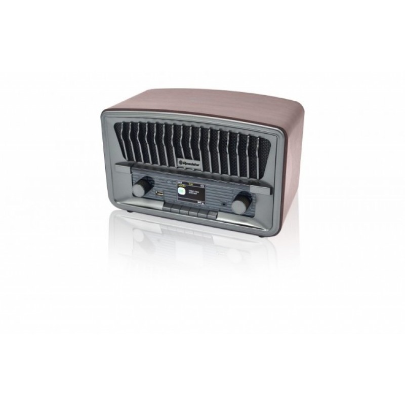 Roadstar HRA-270D+BT Vintage Ηχοσύστημα με Bluetooth, USB και Οθόνη LCD