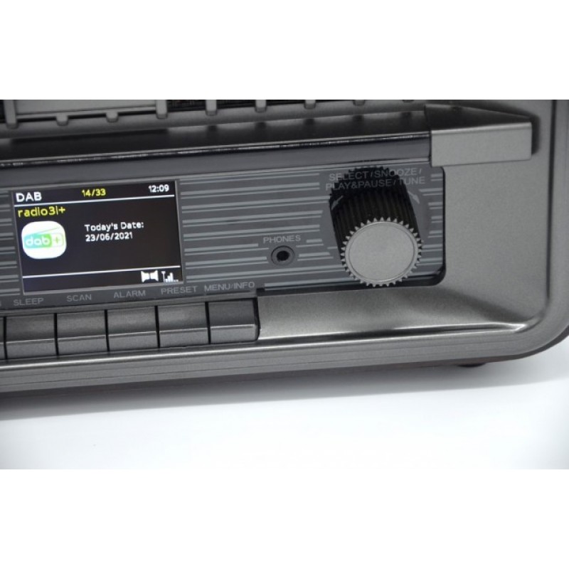 Roadstar HRA-270D+BT Vintage Ηχοσύστημα με Bluetooth, USB και Οθόνη LCD