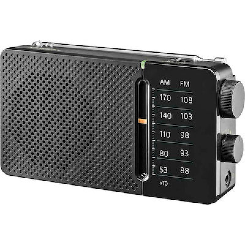 Sangean SR-36 Φορητό Ραδιόφωνο FM/AM Black (Pocket 110)
