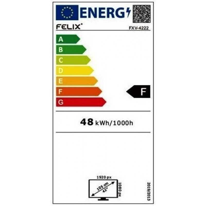 Felix FXV-4222 Smart TV Frameless LED FHD 1920x1080 με HDMI,USB,AV IN,CI,COAXIAL Felix FXV-4222 Smart TV Frameless LED FHD 1920x1080 με HDMI,USB,AV IN,CI,COAXIAL