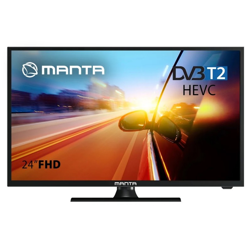 Manta 24LFN122D Τηλεόραση Led FHD 24" με Λειτουργία 12V (2023)