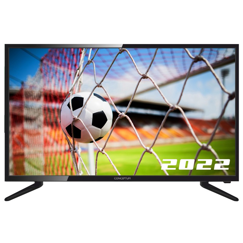 Conceptum Vision TV Τηλεόραση LED HD32 T2/S2 με HDMI, USB Media Player, HDCP  32"