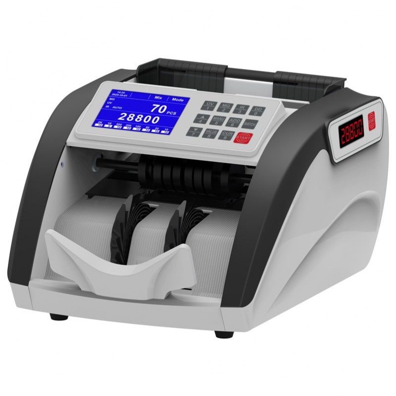 HL-P40 Μετρητής Χαρτονομισμάτων, Οθόνη LED, Ταχύτητα 1000τμχ/λεπτό 