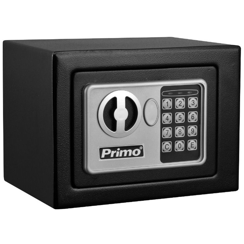 PRIMO Χρηματοκιβώτιο Ηλεκτρονικό PRSB-50014 17Χ23Χ17  Μαύρο (500014)