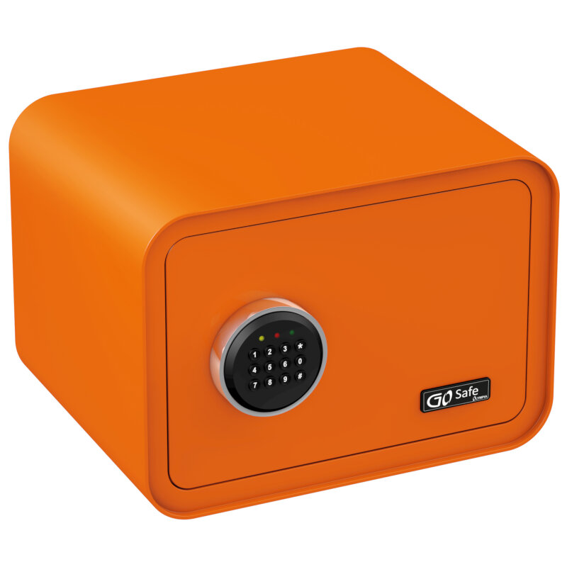 Olympia GOSAFE100 C Χρηματοκιβώτιο με Ηλεκτρονική Κλειδαριά Πορτοκαλί 26x35x28 cm