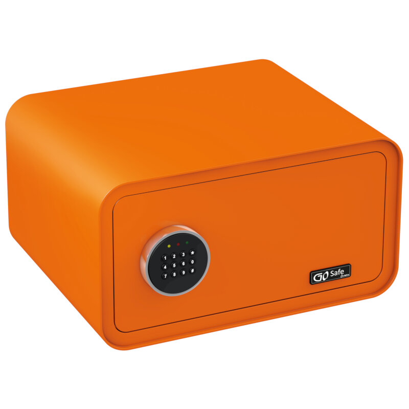 Olympia GOSAFE200 C Χρηματοκιβώτιο με Ηλεκτρονική Κλειδαριά Πορτοκαλί 24x43x36 cm