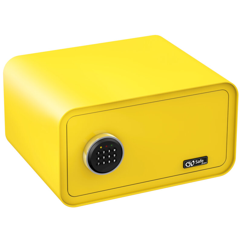 Olympia GOSAFE200 C Χρηματοκιβώτιο με Ηλεκτρονική Κλειδαριά Κίτρινο 24x43x36 cm