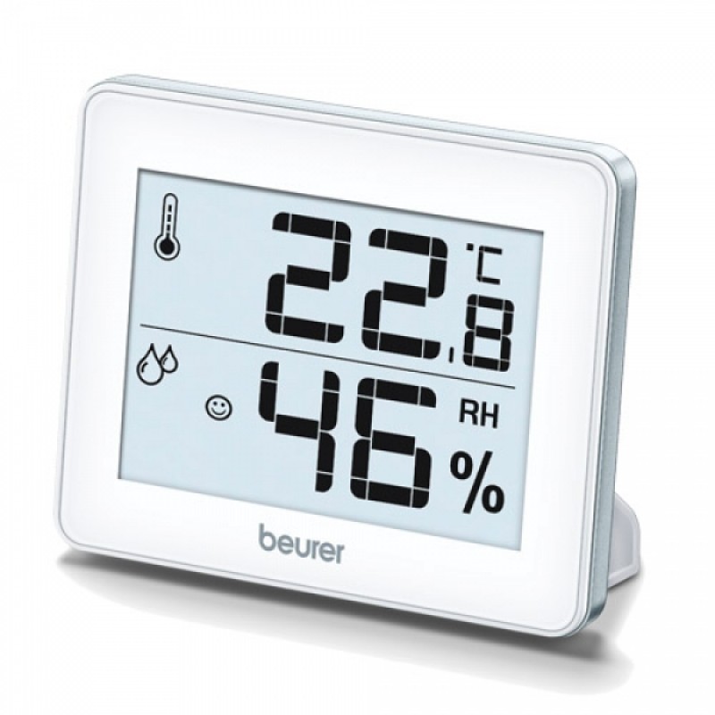 Beurer ΗΜ-16 Θερμόμετρo & Υγρασιόμετρo Επιτραπέζιο για Χρήση σε Εσωτερικό Χώρο
