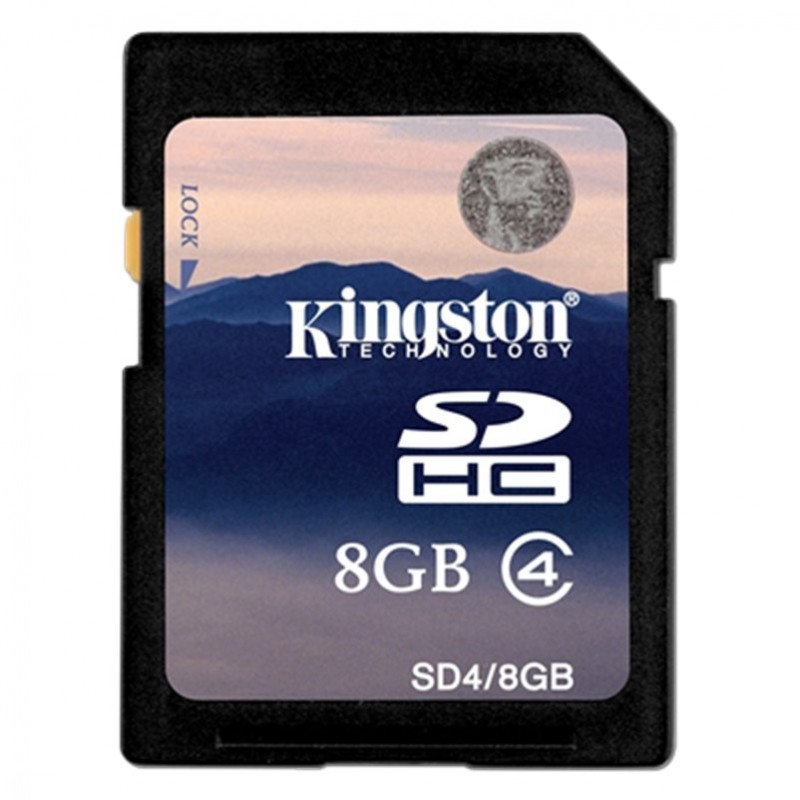 Kingston SD-8GB/K2 Micro SD CARD HC CLASS 4