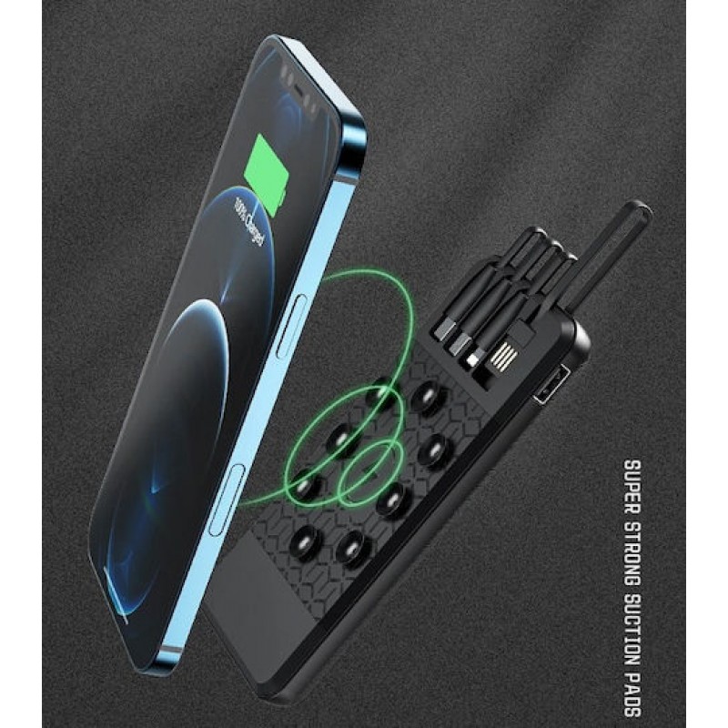 Powerbank 4in1, Fast Charge, 10.000mah, X20,125200, Black (125200_b) Powerbank 4in1, Fast Charge, 10.000mah, X20,125200, Black (125200_b)