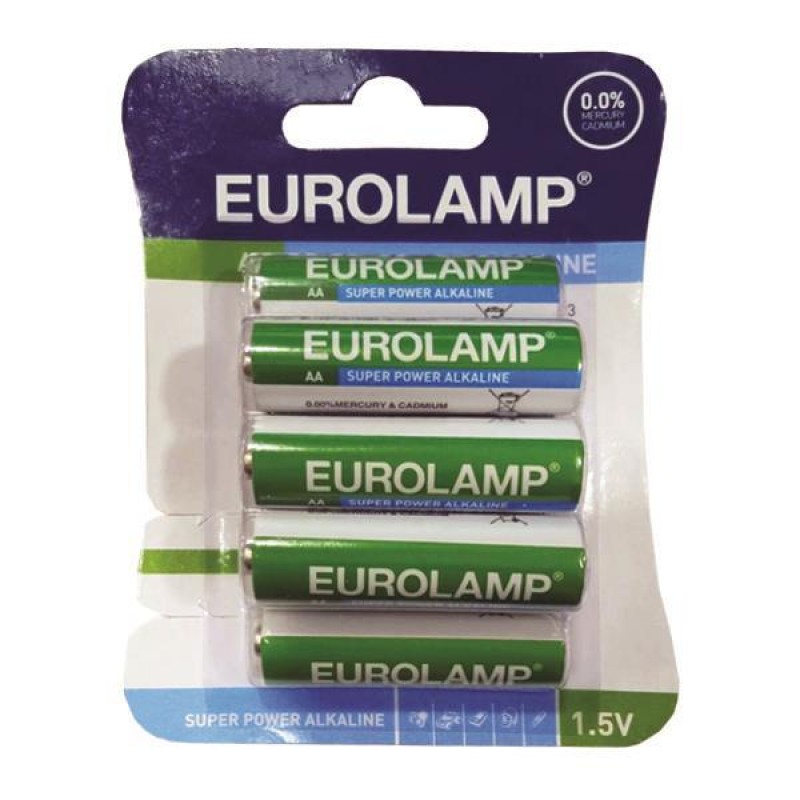 Eurolamp 147-24151 Super Power Αλκαλικές Μπαταρίες AA (8 τεμάχια)