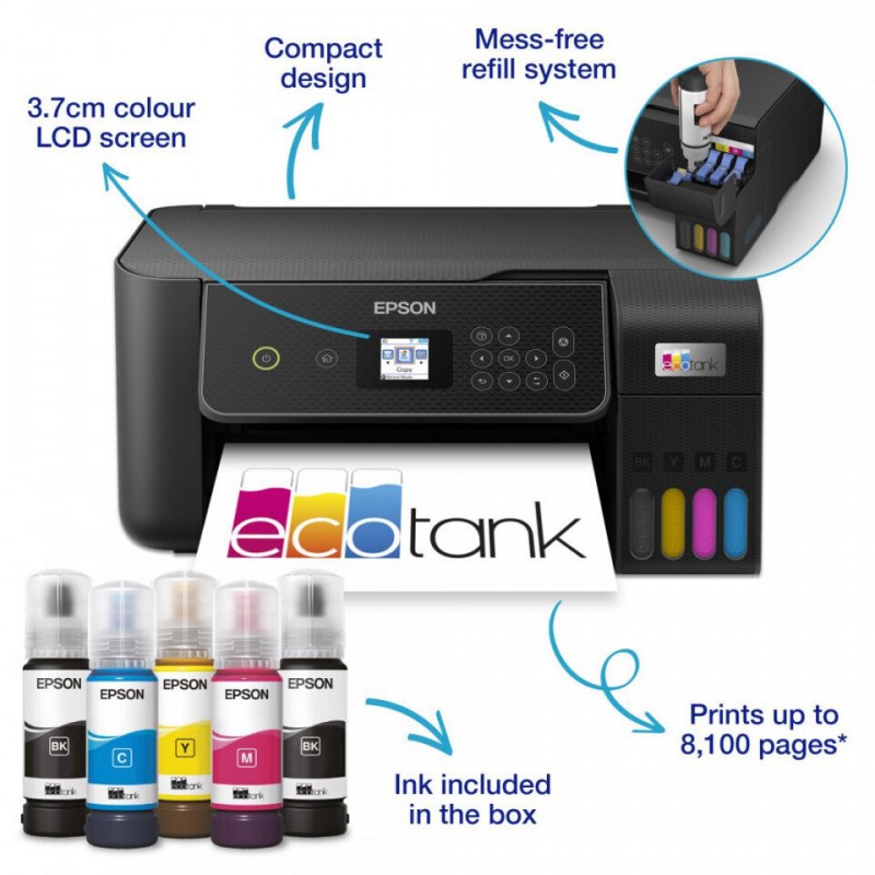 Epson Ecotank L3280 Πολυμηχάνημα Epson Ecotank L3280 Πολυμηχάνημα