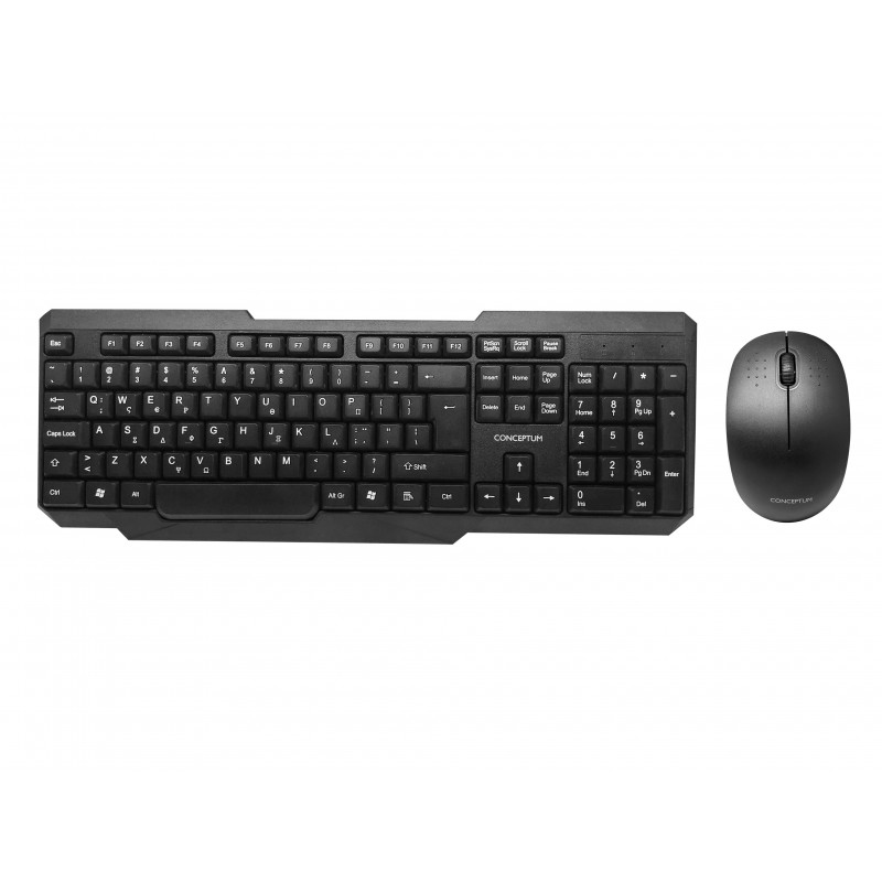 CONCEPTUM CBM502GR Wireless Keyboard & Mouse Combo (Πληκτρολόγιο & Ποντίκι)