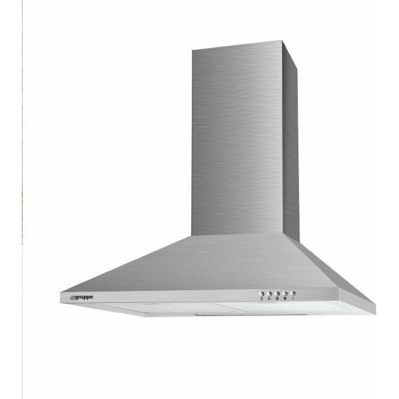 Gruppe Stazione 60 Απορροφητήρας Καμινάδα 60cm Inox