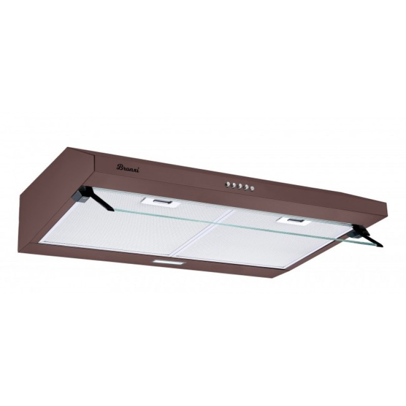 Bronxi BX-611BR Ελεύθερος Απορροφητήρας 60cm Καφέ