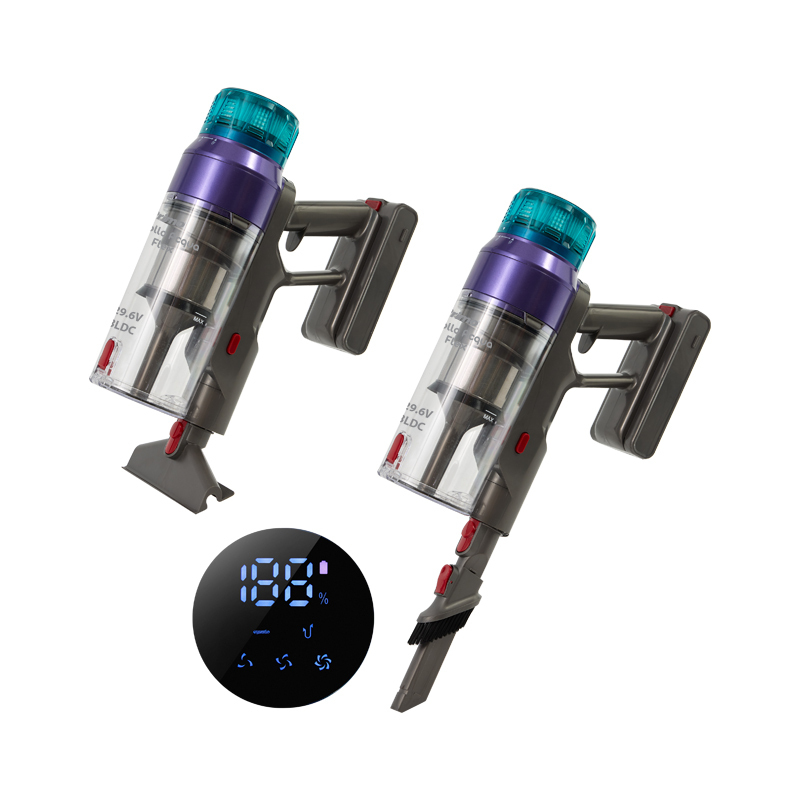 PRIMO PRVC-40507 Σκούπα επαναφορτιζόμενη Apollo Aqua Flex 3σε1 29.6V BLDC μοτέρ Γκρι-Μωβ (400507)