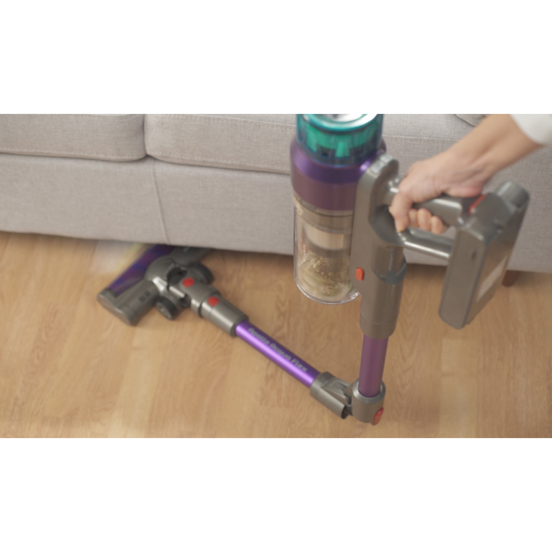 PRIMO PRVC-40507 Σκούπα επαναφορτιζόμενη Apollo Aqua Flex 3σε1 29.6V BLDC μοτέρ Γκρι-Μωβ (400507)