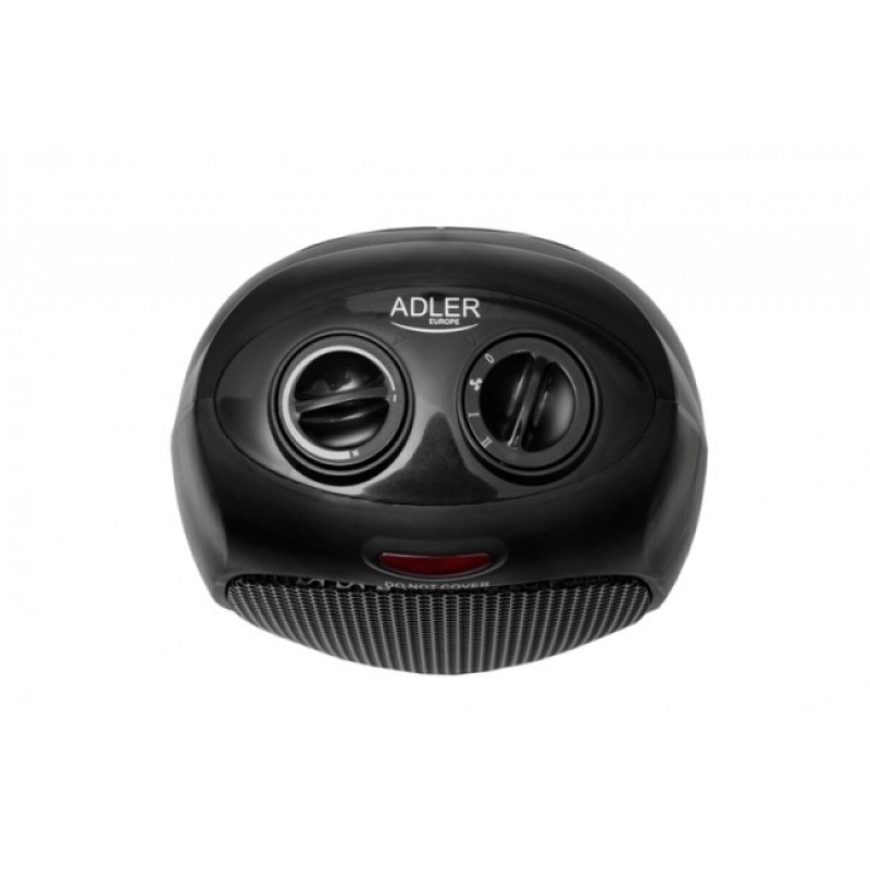 Adler AD-7702 Κεραμικό Αερόθερμο 1500W Μαύρο 