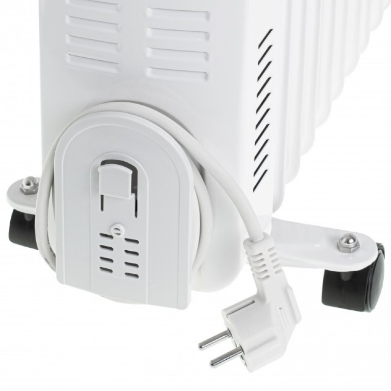 ADLER AD-7826 Καλοριφερ λαδιού LED με τηλεχειριστήριο 2500W Λευκό