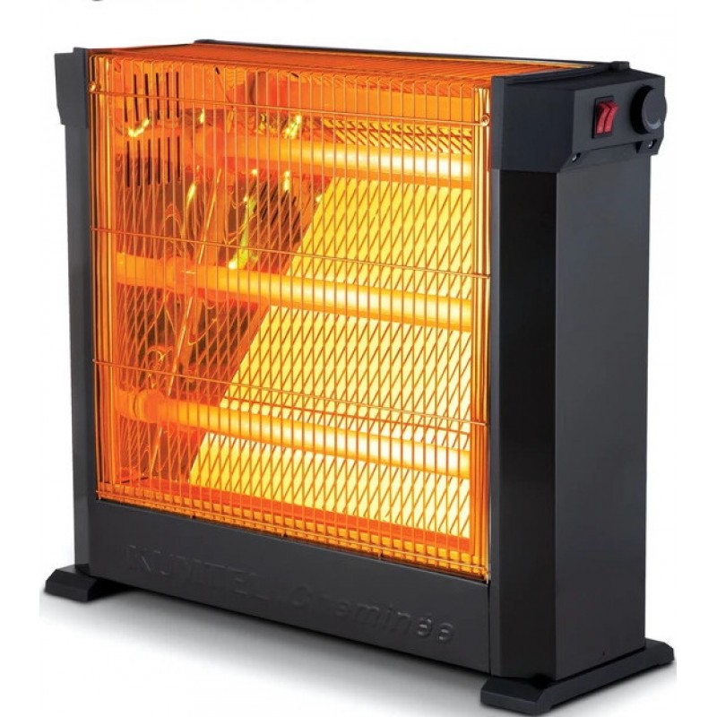 Kumtel KS-2761 Σόμπα Χαλαζία με Λάμπες INFRARED και Θερμοστάτη 2250W