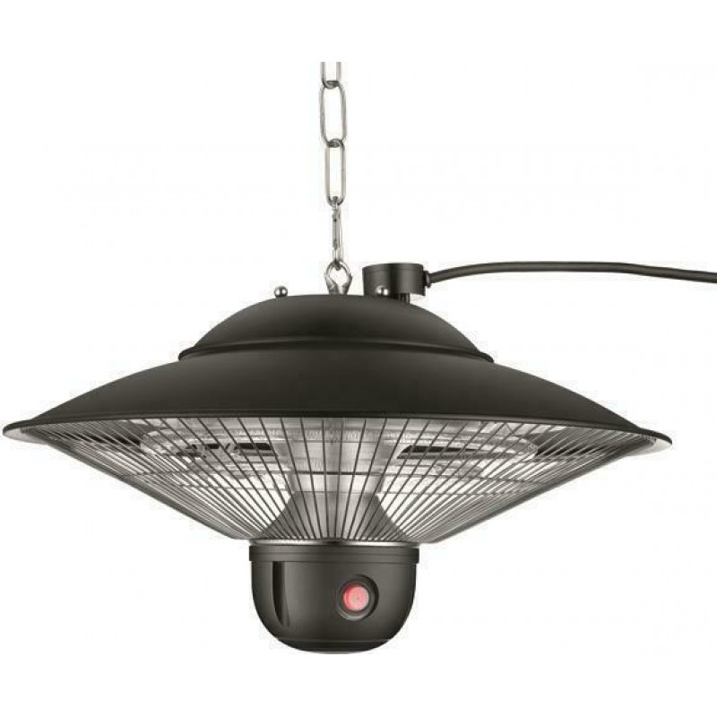 Eurolamp 300-42101 Θερμαντικό Σώμα Αλόγόνου Κρεμαστό 2000W με Τηλεχειριστήριο