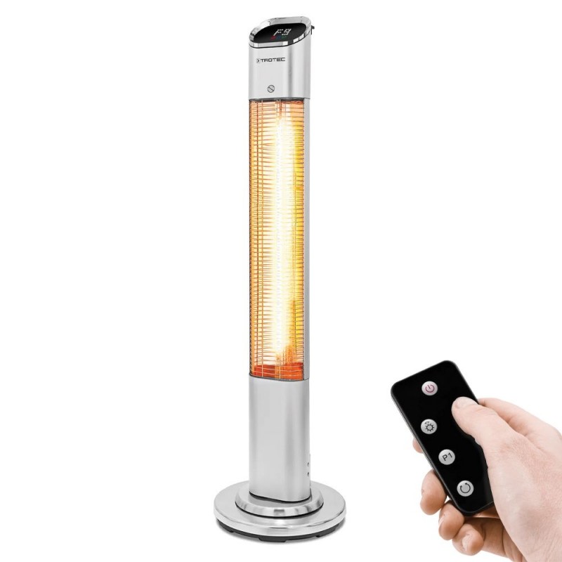 TROTEC 170058 Θερμαντήρας Υπέρυθρων Εξωτερικού Χώρου IP25 Περιστρεφόμενος ΙΡ2050Ε 2000W 