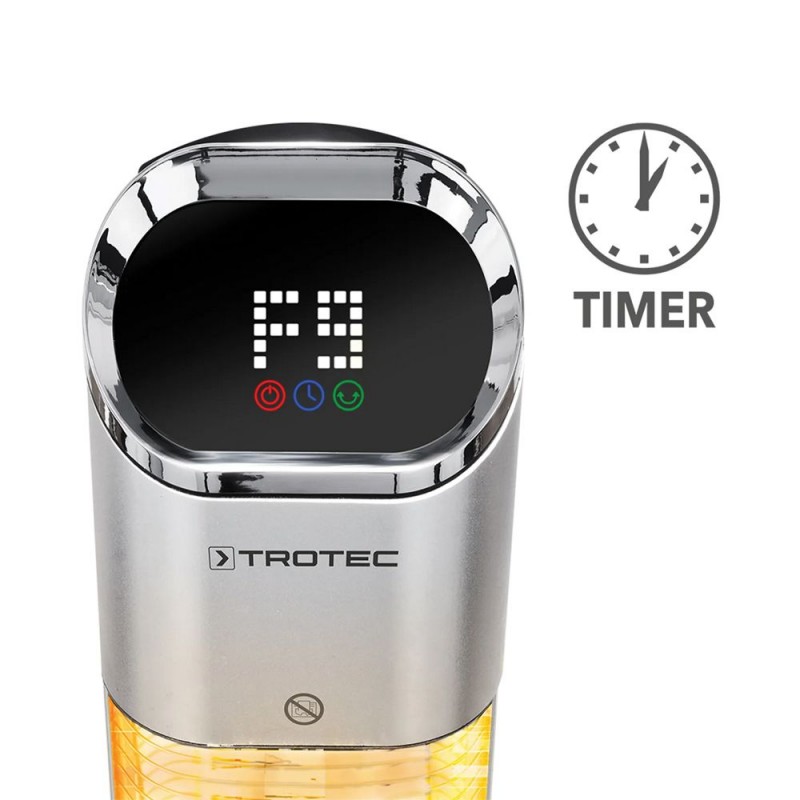 TROTEC 170058 Θερμαντήρας Υπέρυθρων Εξωτερικού Χώρου IP25 Περιστρεφόμενος ΙΡ2050Ε 2000W 
