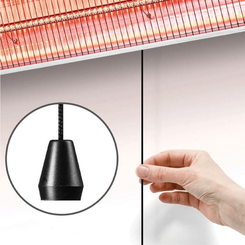 Trotec 170059 Σόμπα Θέρμανσης Υπέρυθρη Εξωτερικού Χώρου IP55 IR2400 2400W