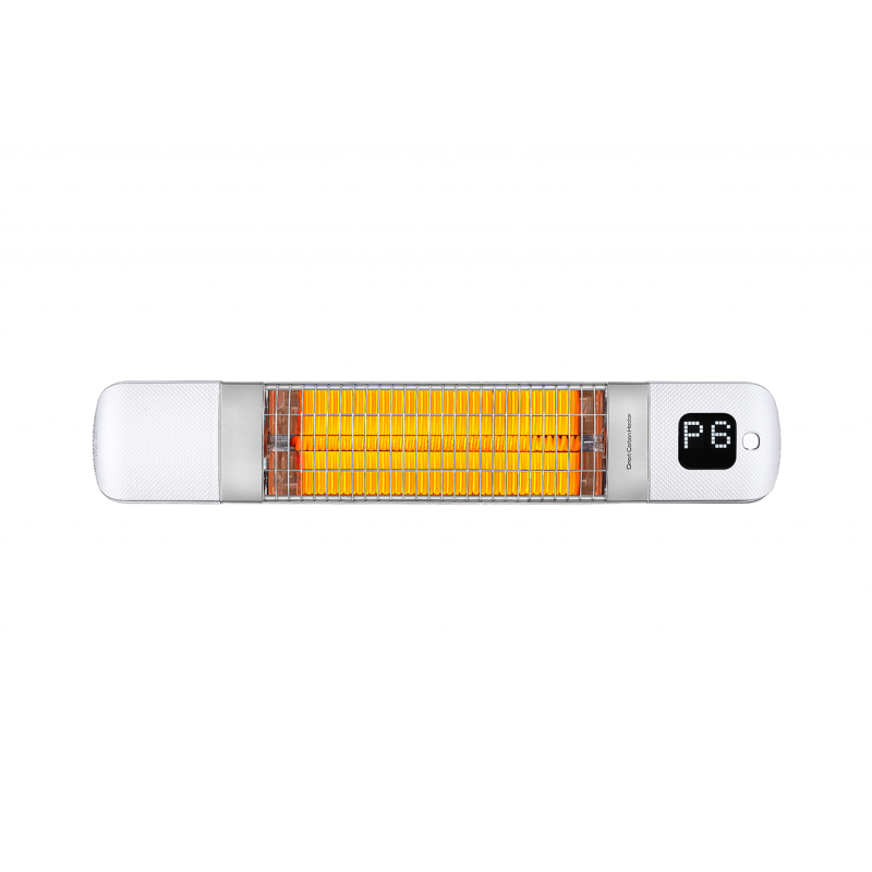 Luxeva PRO–WL-MINI Επιτοίχιο Θερμαντικό με Τηλεκοντρόλ Λευκό 1200W